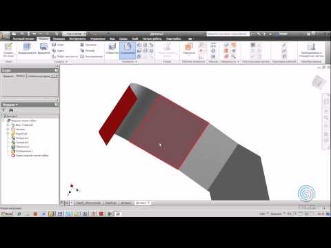 Как сделать развертку в inventor