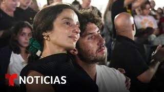 Miles De Personas Viven Con Expectación La Entrega De Rehenes Israelíes Noticias Telemundo