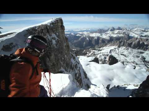 Free Ski Mountaineering in the Dolomites with McFly