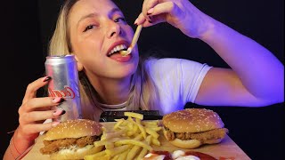 Kfc Mukbang Asmr Hamburger Mukbang En Rezil Sevgili Anım
