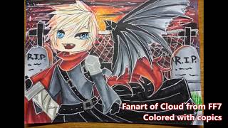 Anime drawings since I started all the way to 2014