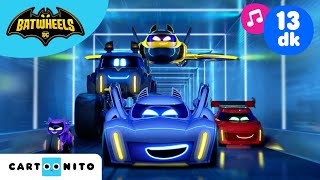 Batwheels Derlemesi | Batman Arabaları | Cartoonito | Müzik su | Çocuklar için Ç