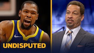 Chris Broussard says Kevin Durant will not consider joining LeBron and the Lakers | NBA | UNDISPUTED