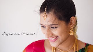 Gayatri weds Prahalad || Tamil + Kannada Wedding || Optimus Imaging || +91 9495099900