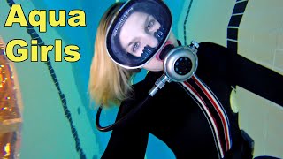 Girl Selfie Underwater Scuba Diving