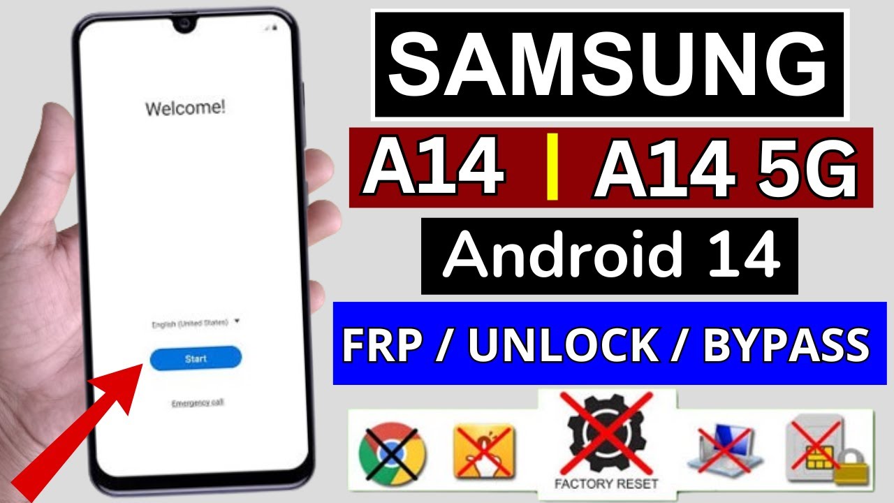 Samsung A14 / A14 5G Frp Bypass Android 14 Without PC | Samsung A14 / A14 5G Frp Bypass Android 14 Without PC |