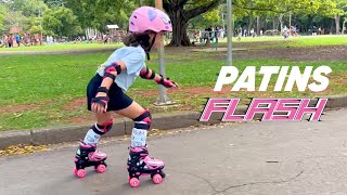 Patins Flash O Destaque Da Linha Quad Infantil Traxart