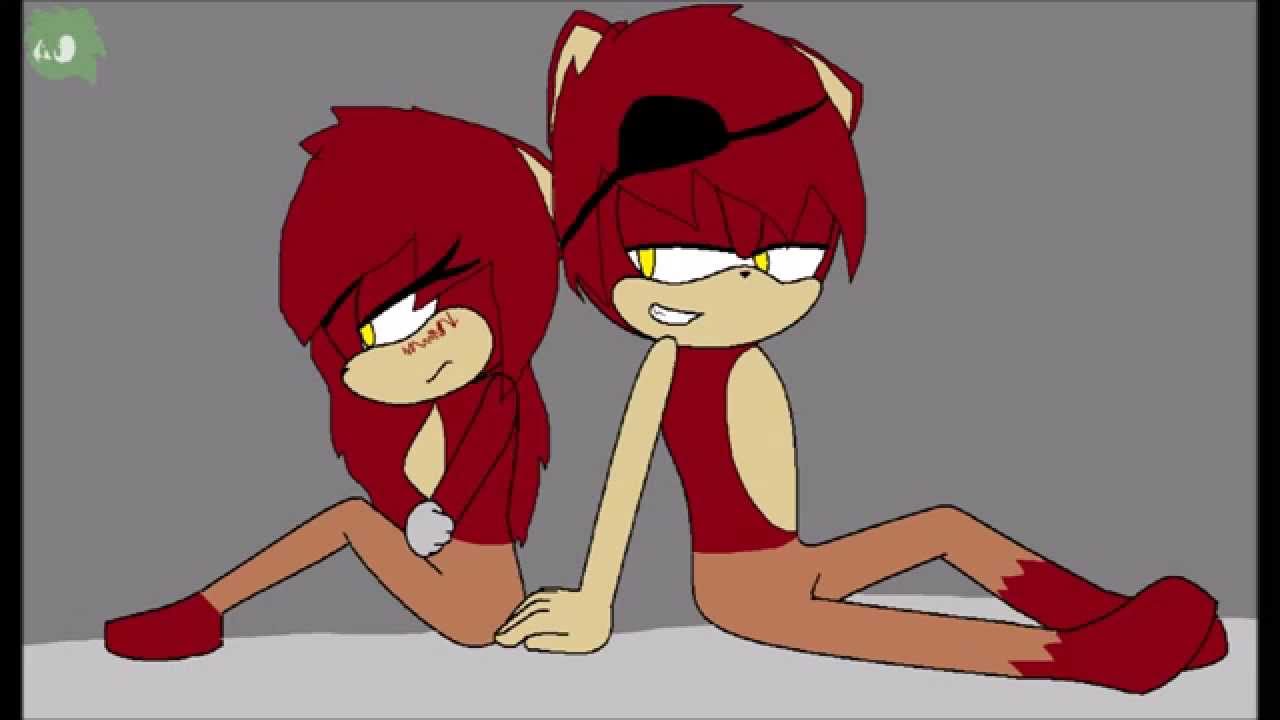 Foxy cartoon babe getting double teaming