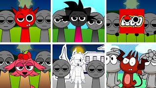 Incredibox Sprunki Msi Vs Ocs Vs Logos Vs Fpe Vs Sprunksters Normal And Horror Version
