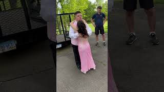 Practicing Slow Dance Before They Get To Prom