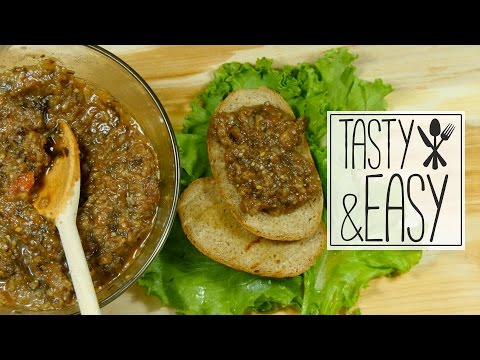 РЕЦЕПТ ВКУСНОЙ ИКРЫ ИЗ БАКЛАЖАНОВ. Tasty&Easy. РЕЦЕПТ ВКУСНОЙ ИКРЫ ИЗ БАКЛАЖАНОВ. Tasty&Easy.