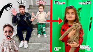 Kendi̇ Evi̇mi̇ze Gi̇zli̇ce Gi̇rdi̇k Kuzey Eli̇f Ablama Kişkirtma Yaptik
