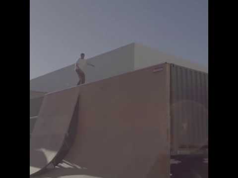 Would you roll in this ramp like @dylanwitkin 🎥: @d_serr | Shralpin Skateboarding