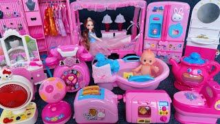 12 Minutes Satisfying With Unboxing Barbie Princess Wardrobe Dress Up Collection Toys Review Asmr
