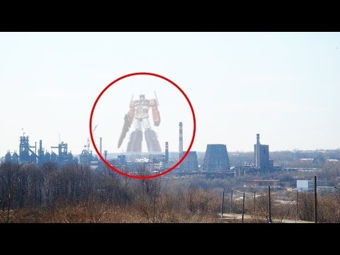 TRANSFORMERS BỊ CAMERA BẮT GẶP NGOÀI ĐỜI THẬT