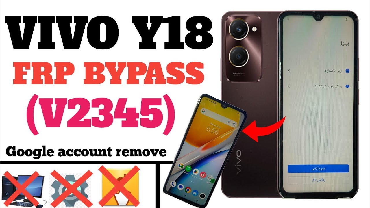 Vivo Y18 | Y18i Google/Frp Bypass Android 14 Without Pc Vivo Y18 | Y18i Google/Frp Bypass Android 14 Without Pc