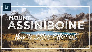 #Howto HOW TO STITCH YOUR PHOTOS