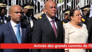 VIDEO: Ceremonie 210eme Independence Haiti, Gonaives, 1 Jan 2014