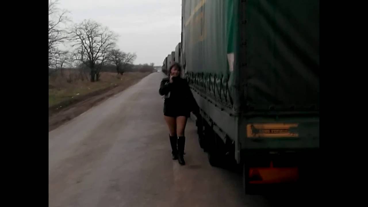 Дальнобойщики Снимают Проститутку Видео Русское
