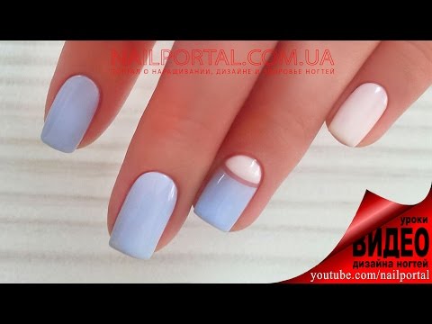 Уроки гель лака лунный маникюр Уроки гель лака лунный маникюр