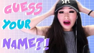 CAN THIS GAME GUESS YOUR NAME?!