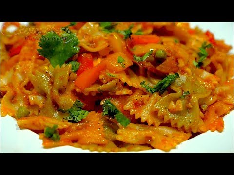 VIDEO : hot & spicy vegetarian macaroni pasta recipe | bow tie pasta - hot & spicyhot & spicypasta| organichot & spicyhot & spicypasta| organicfarfalleveganhot & spicyhot & spicypasta| organichot & spicyhot & spicypasta| organicfarfalleve ...