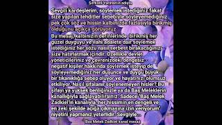 Baş Melek Zadkiel K Mesajı