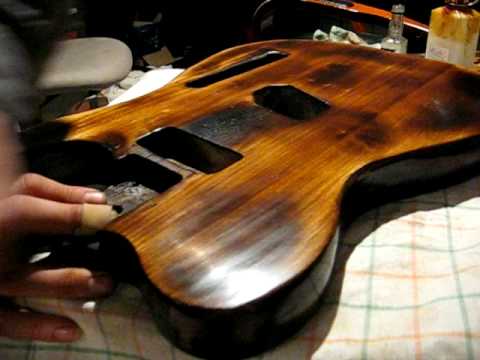 Gitarre Lackieren Schellack gitarre schellack politur teil1 Gitarre Lackieren Schellack gitarre schellack politur teil1