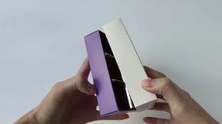 Customized Luxury Handmade Paper Boxes Chocolate Packaging Box With Clear Plastic Window
