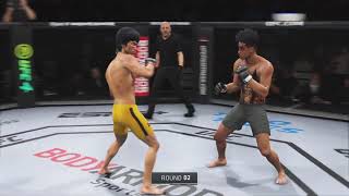 Ps5 Bruce Lee Vs. Ayisha Diaz Curvy Model Ea Sports Ufc 4