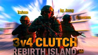 Incroyable Trio Vs Squad Sur Rebirth Island Résurgence Ft. Byjeezy & Anosama