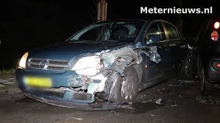 Gewonde na aanrijding tussen twee auto's in Assen