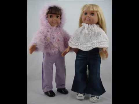 0 Doll Clothes Patterns for 18 inch Dolls from Frugal Knitting Haus