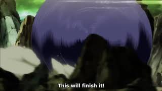 Vegeta saves Cabba in the Tournament of Power.