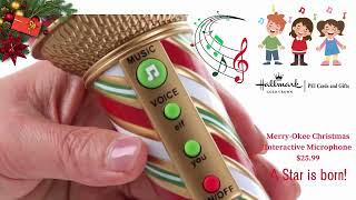 Merry-Okee Christmas Interactive Microphone 25.99
