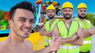 İnşaat İşçi̇leri̇ni̇ Aquaparka Ürdüm
