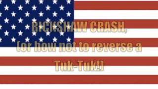 Rickshaw crash
