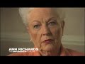 Ann Richards - On Texas, Petrochemicals and Pollution