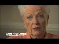 Ann Richards - On Texas, Petrochemicals and Pollution