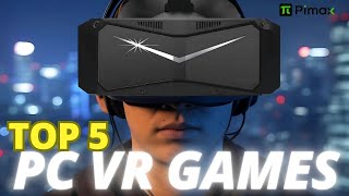 The Top 5 Best Pc Virtual Reality Games Pimax Crystal Light Vr Steamvr Openxr Openvr