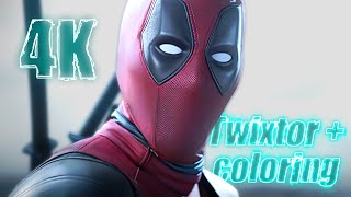 Deadpool 4K Twixtor Scenepack With Coloring For Edits Mega