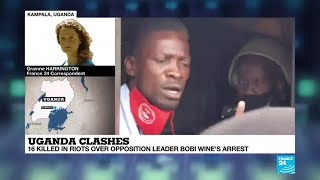 At Least 16 People Killed As Ugandas Security Personnel Battle Protests Over Bobi Wine Arrest