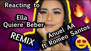 Latina Reacting To Ella Quiere Beber Remix Anuel Aa Ft Romeo Santos Lali Latina Reacting To Ella Quiere Beber Remix Anuel Aa Ft Romeo Santos Lali
