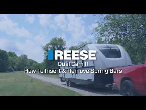 How-To | Inserting & Removing Spring Bars | REESE® Dual Cam II