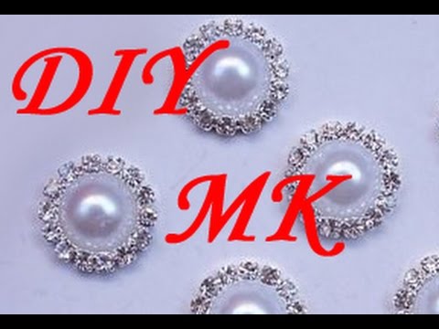 Серединки для бантиков канзаши своими руками Серединки для бантиков канзаши своими руками