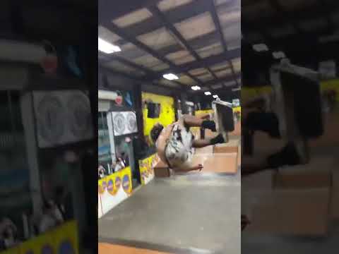 CRAZIEST TRICK INTO THE KAHUNA EVER CAMERA 2 #SHORTS