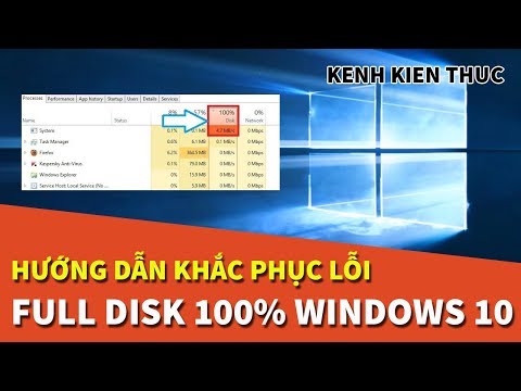 Full Disk 100% Windows 10 | Nguyên nhân và cách khắc phục triệt để