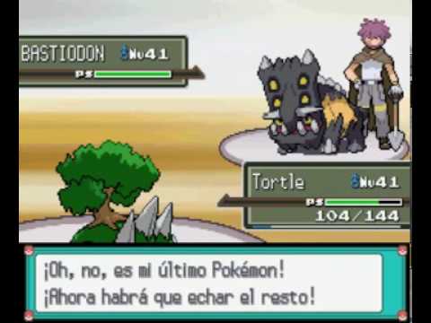 Pokemon Platino - vs El Defensor Acerón