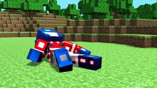 Minecraft autobot vs deceptikon