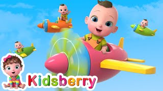 10 Little Airplanes More Nursery Rhymes & Baby Song - Kidsberry